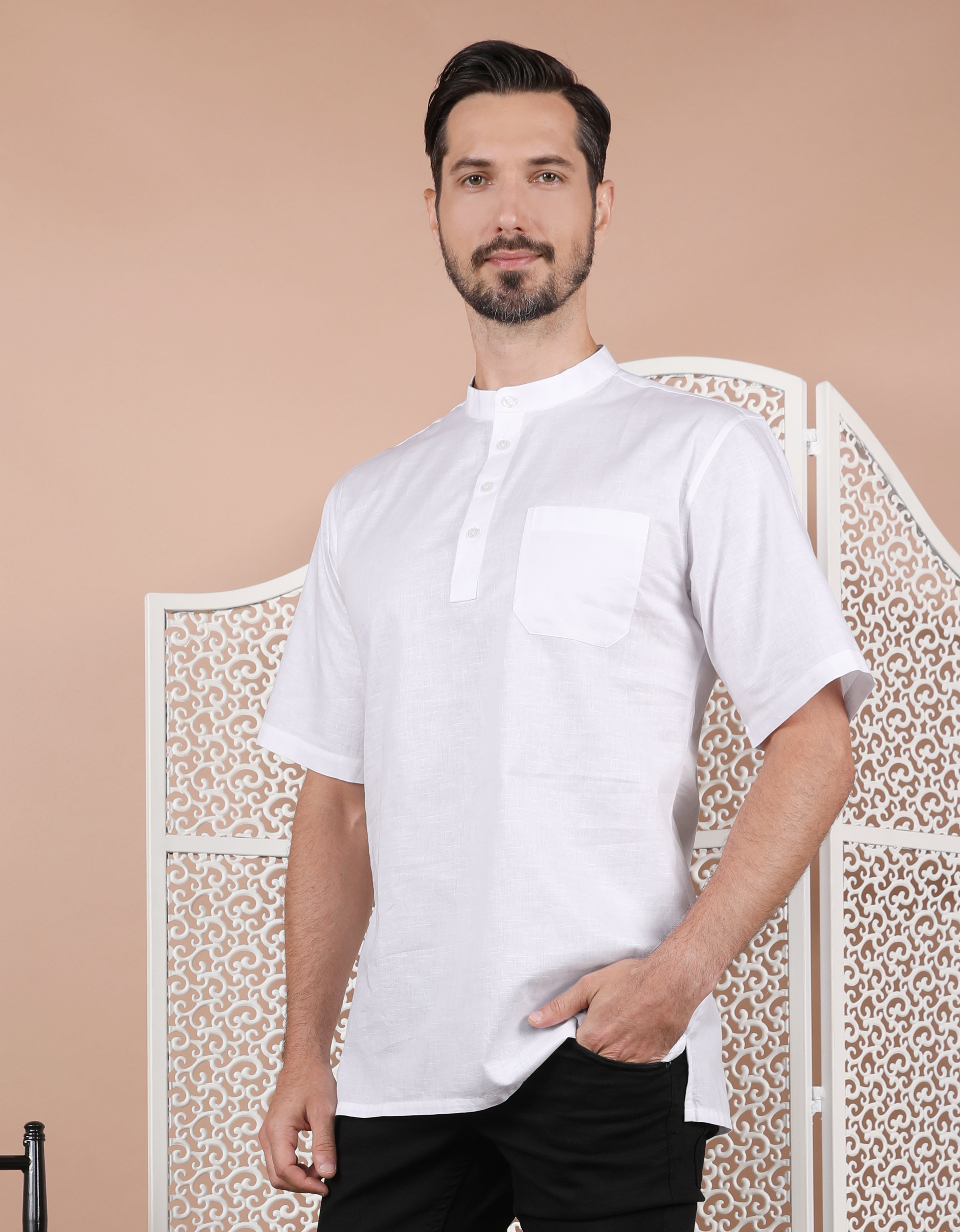 KURTA ISAAC (OFF WHITE)