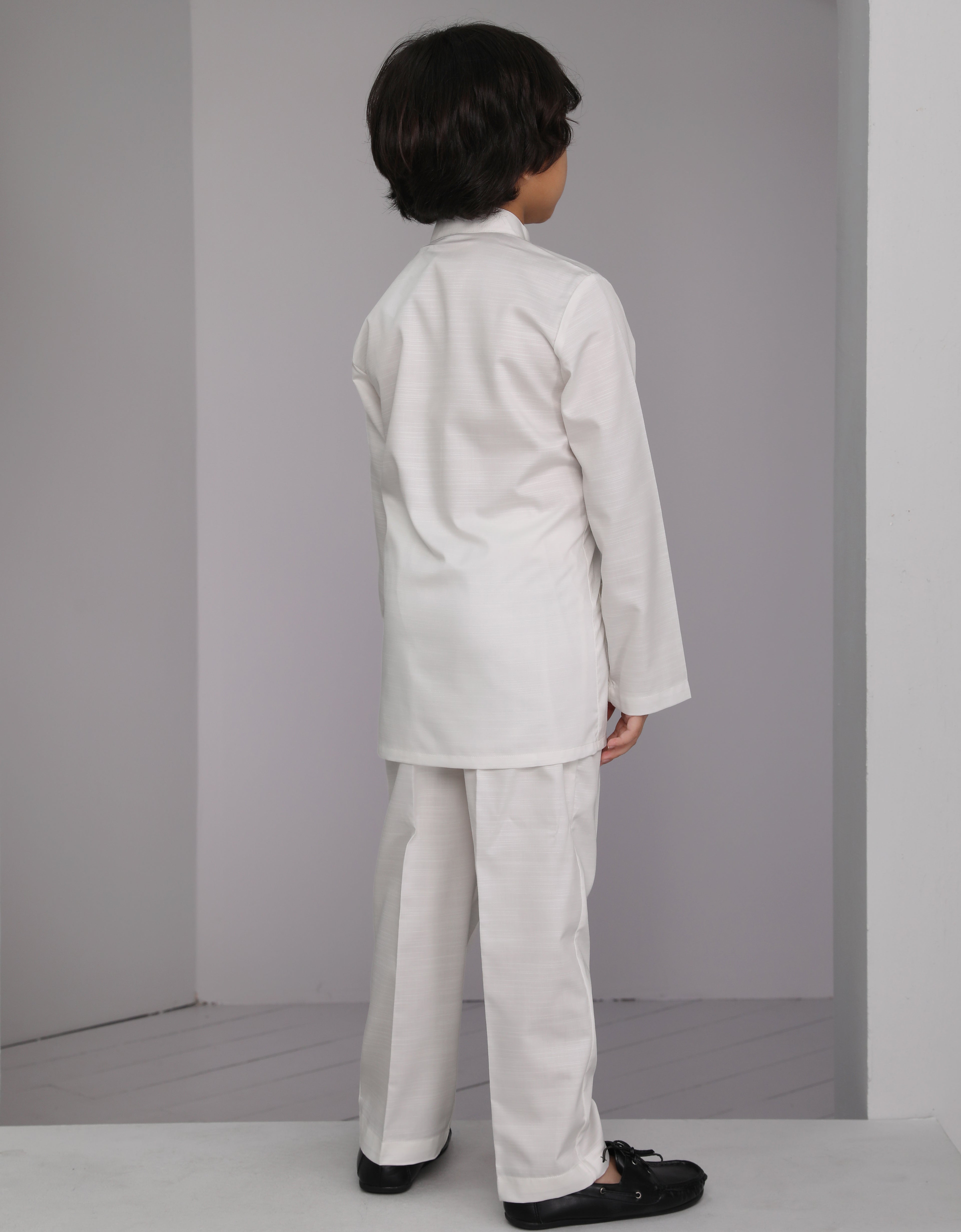 KIDS BAJU MELAYU REFAL R/FIT (OFF WHITE)
