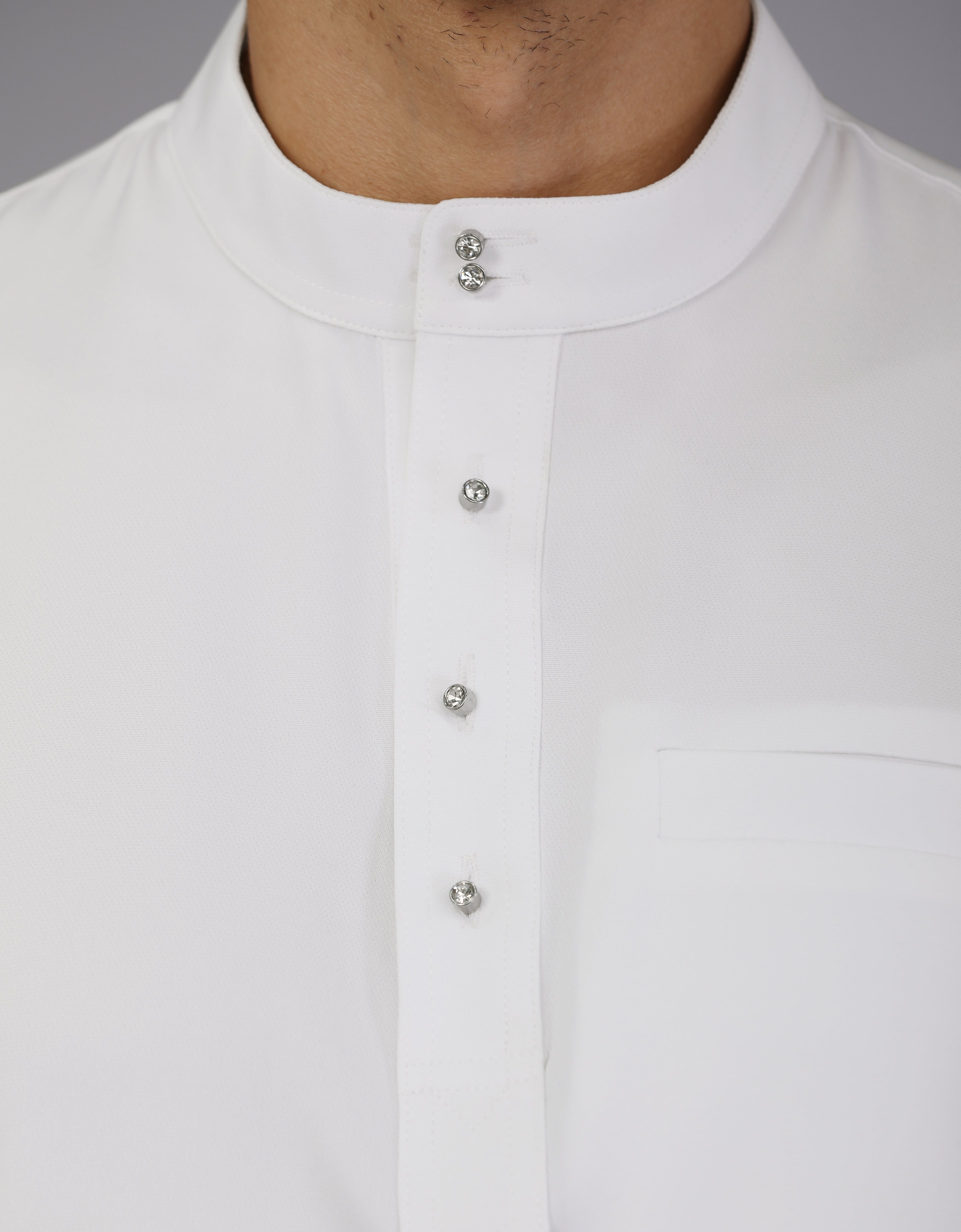 BAJU MELAYU FARREL S/FIT (OFF WHITE)