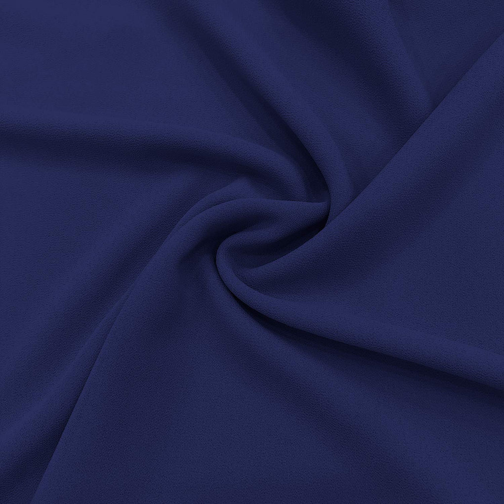 Plain Heavy Chiffon -C003- Navy Blue – GIO FABRICS